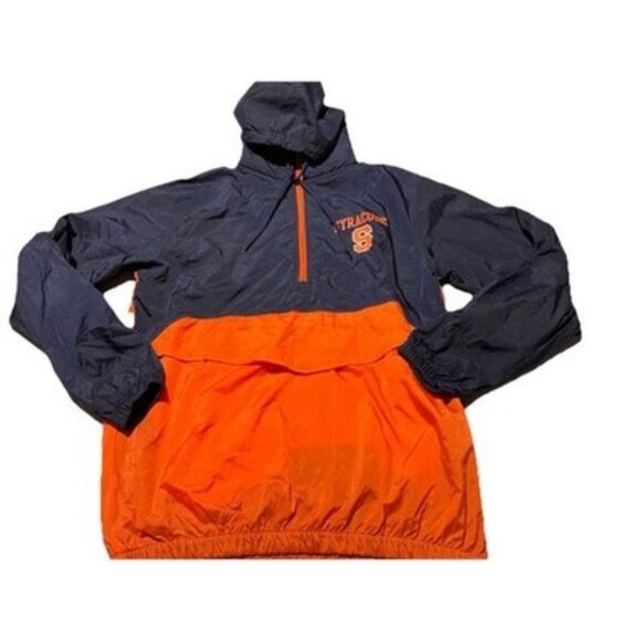 Rivalry Threads Other - Rivalry Threads Syracuse Melo NCCA Orange Hooded Anorak Half-Zip Jacket Size S